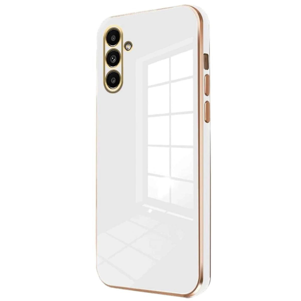 Samsung Galaxy S25 Plus Kılıf Volet Silikon - Beyaz