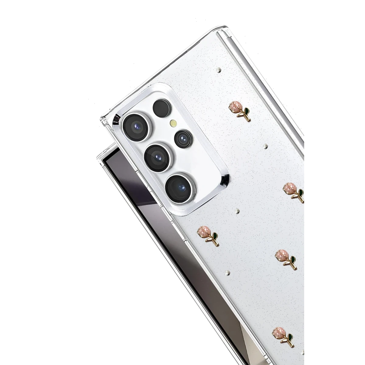 Samsung Galaxy S25 Ultra Fiyonk Desenli Kapak - Desen 6