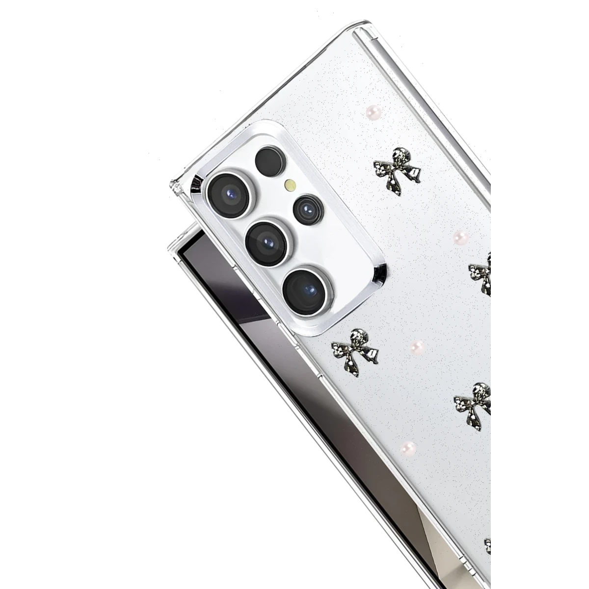 Samsung Galaxy S25 Ultra Fiyonk Desenli Kapak - Desen 8