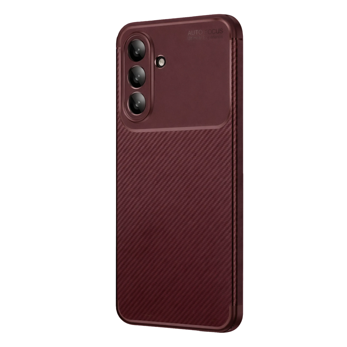 Samsung Galaxy S26 FE Auto Focus Karbon Kapak - Bordo