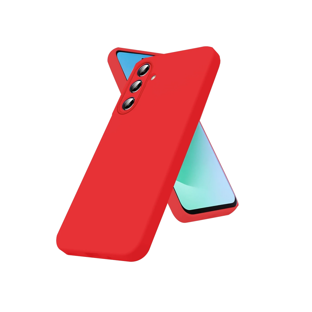 Samsung Galaxy S26 FE First Silikon - Kırmızı