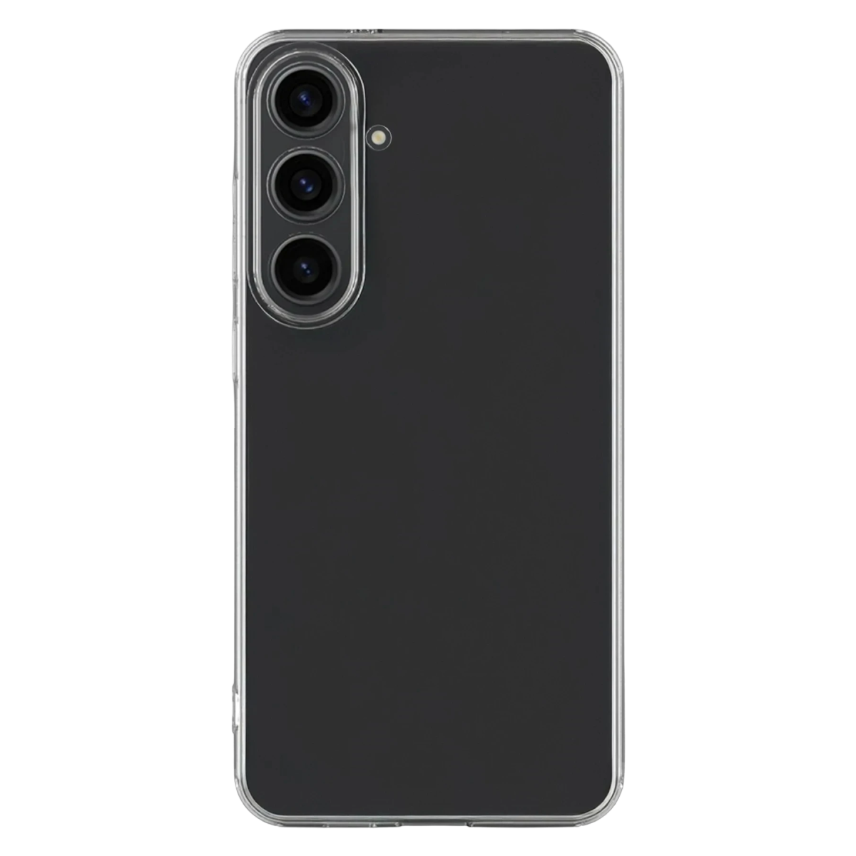 Samsung Galaxy S26 FE Lüx Şeffaf Silikon - Şeffaf