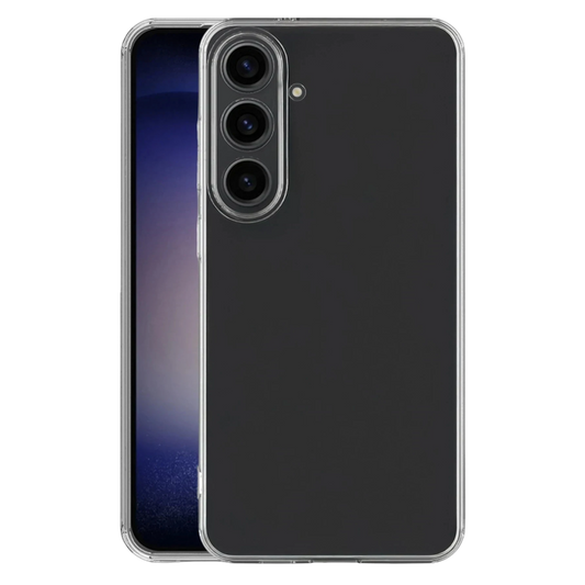 Samsung Galaxy S26 FE Lüx Şeffaf Silikon - Şeffaf