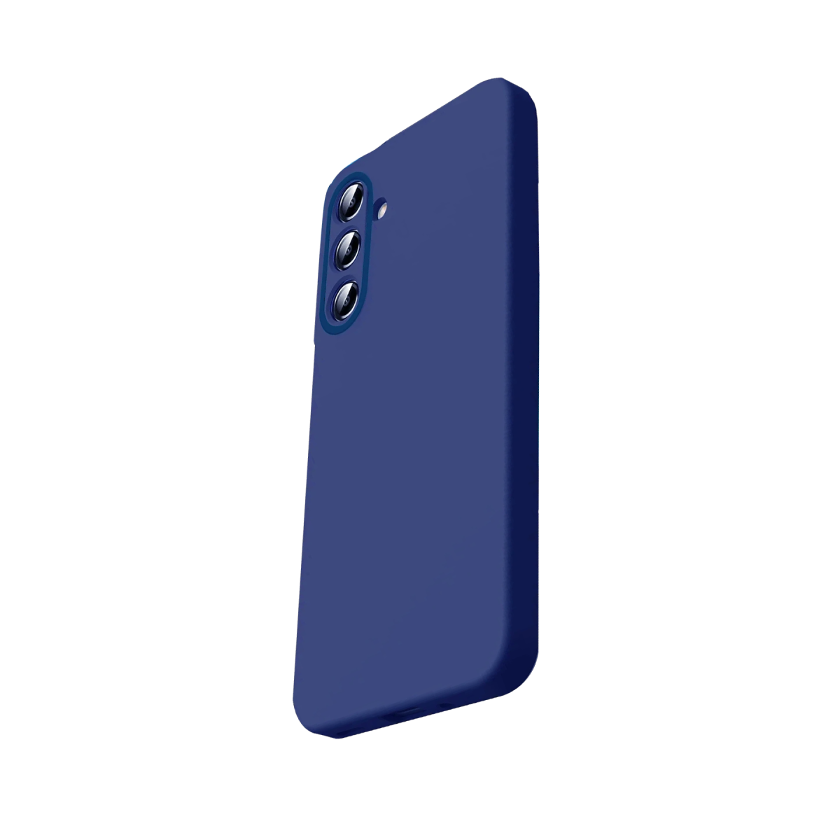 Samsung Galaxy S26 FE Nano içi Kadife Silikon - Lacivert