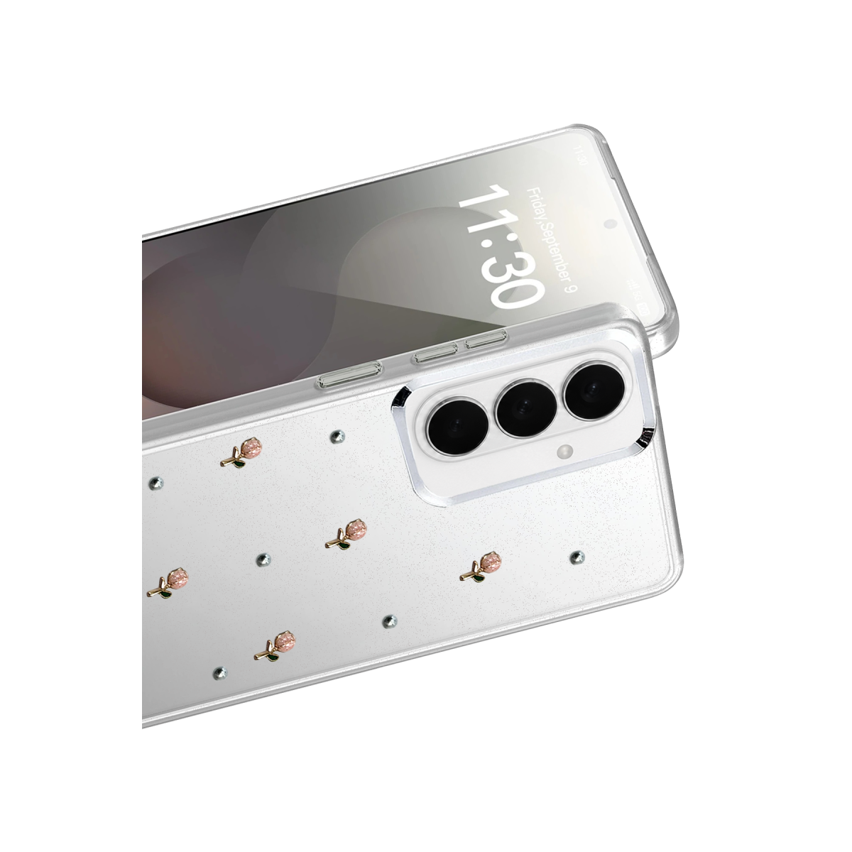 Samsung Galaxy S26 Fiyonk Desenli Kapak - Desen 6