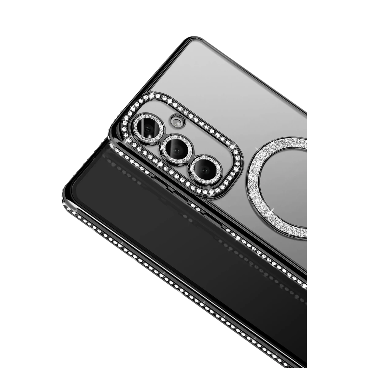Samsung Galaxy S26 Joke Simli Magneticsafe Kılıf - Siyah