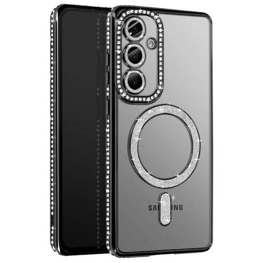 Samsung Galaxy S26 Joke Simli Magneticsafe Kılıf - Siyah