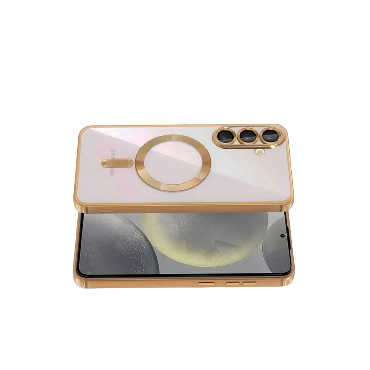 Samsung Galaxy S26 Kross Magneticsafe Kapak - Çöl Titanyum