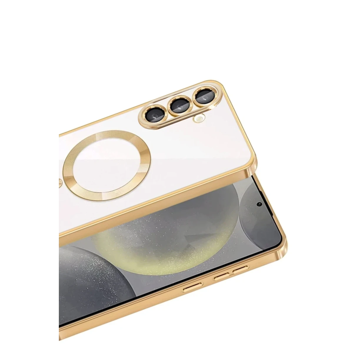 Samsung Galaxy S26 Kross Magneticsafe Kapak - Gold