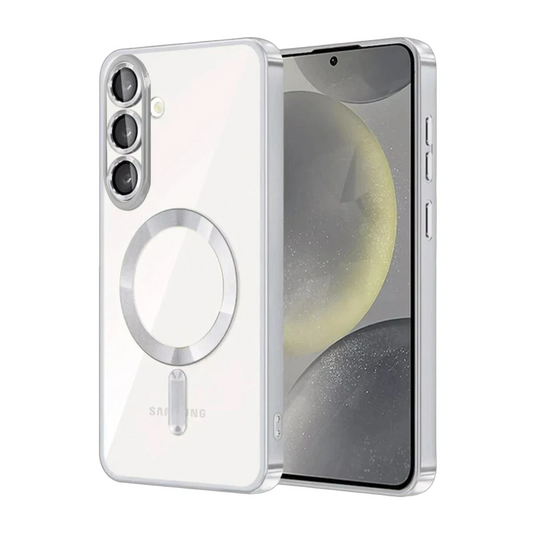 Samsung Galaxy S26 Kross Magneticsafe Kapak - Gümüş