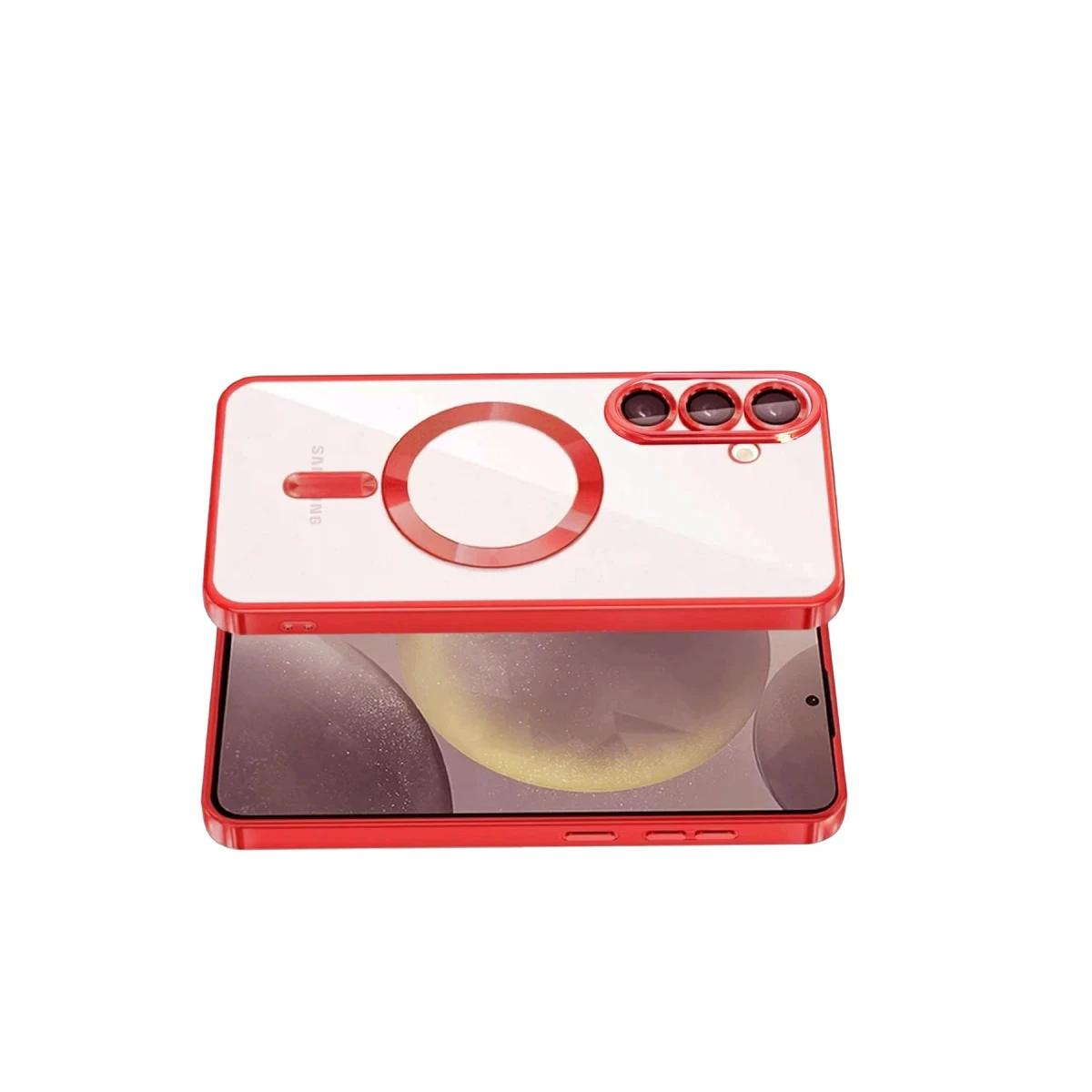 Samsung Galaxy S26 Kross Magneticsafe Kapak - Kırmızı