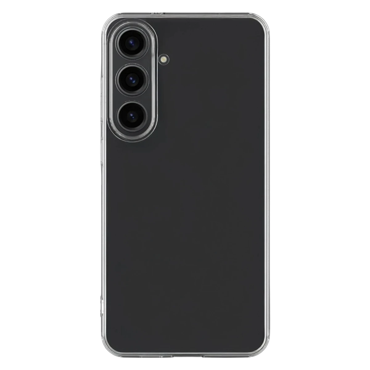 Samsung Galaxy S26 Lüx Şeffaf Silikon - Şeffaf