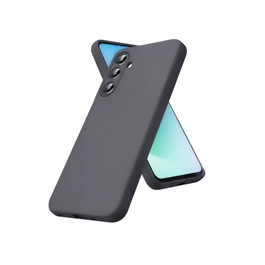 Samsung Galaxy S26 Nano içi Kadife Silikon - Gri