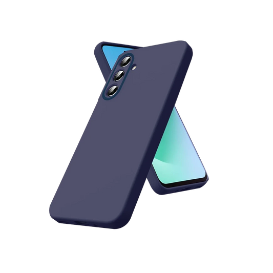 Samsung Galaxy S26 Nano içi Kadife Silikon - Lacivert