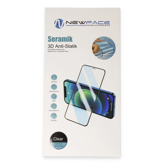 Samsung Galaxy S26 Plus 3D Antistatik Seramik Nano Ekran Koruyucu - Siyah