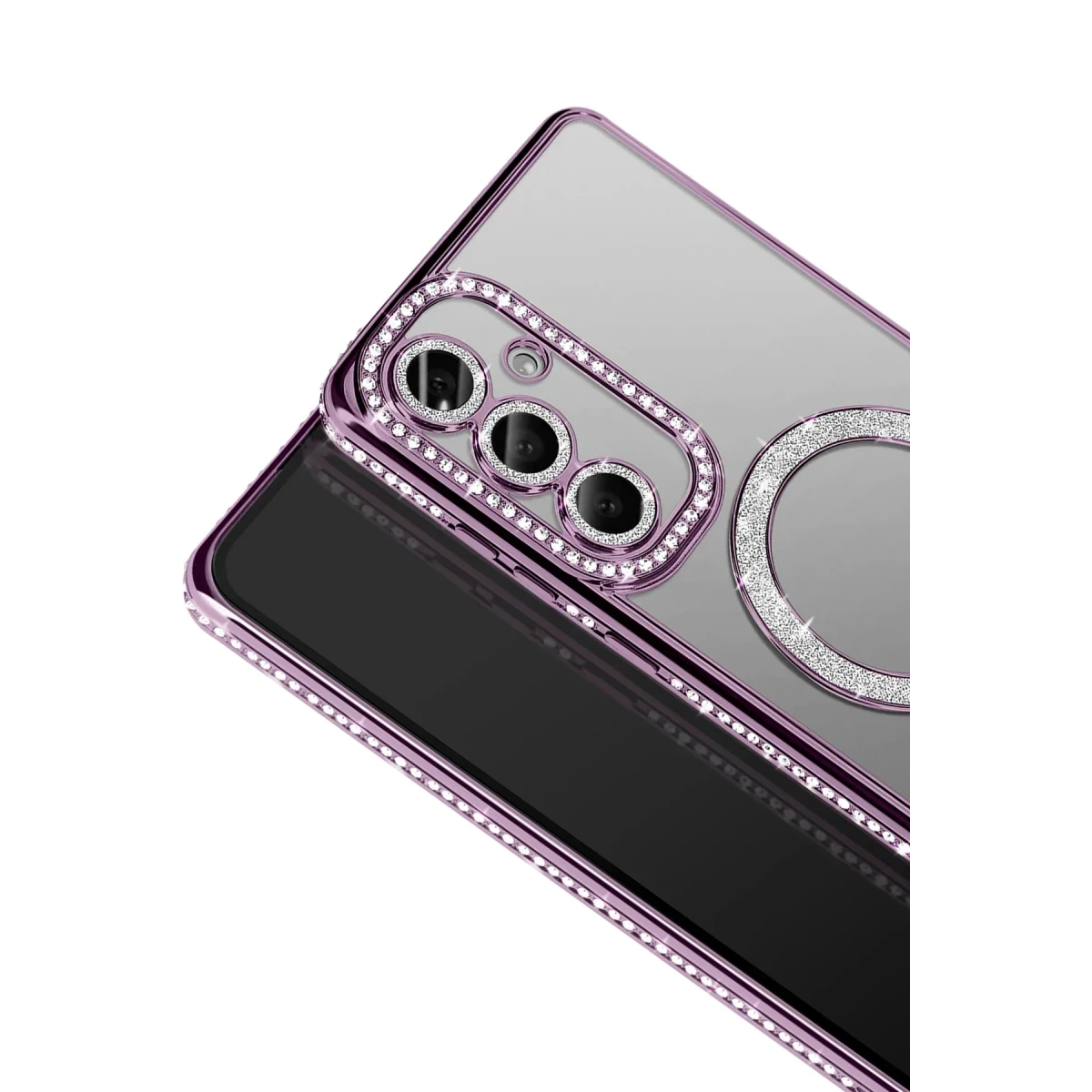 Samsung Galaxy S26 Plus Joke Simli Magneticsafe Kılıf - Derin Mor
