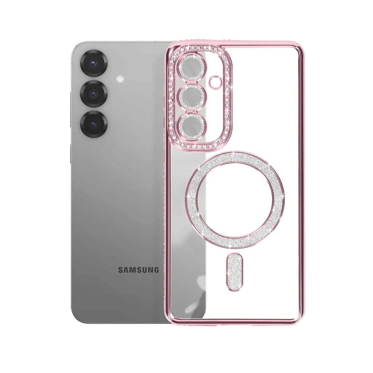 Samsung Galaxy S26 Plus Joke Simli Magneticsafe Kılıf - Pembe