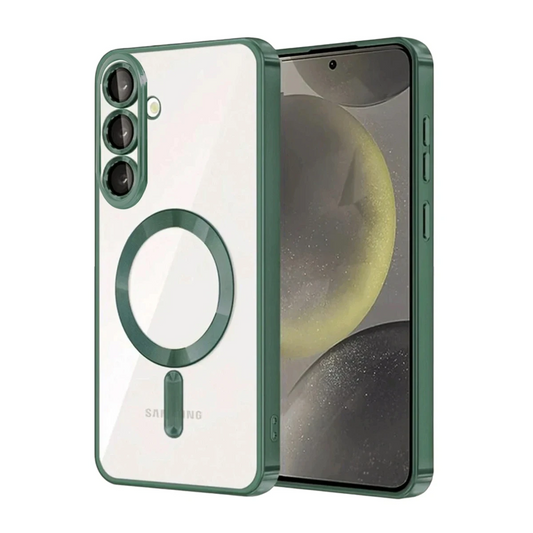 Samsung Galaxy S26 Plus Kross Magneticsafe Kapak - Koyu Yeşil