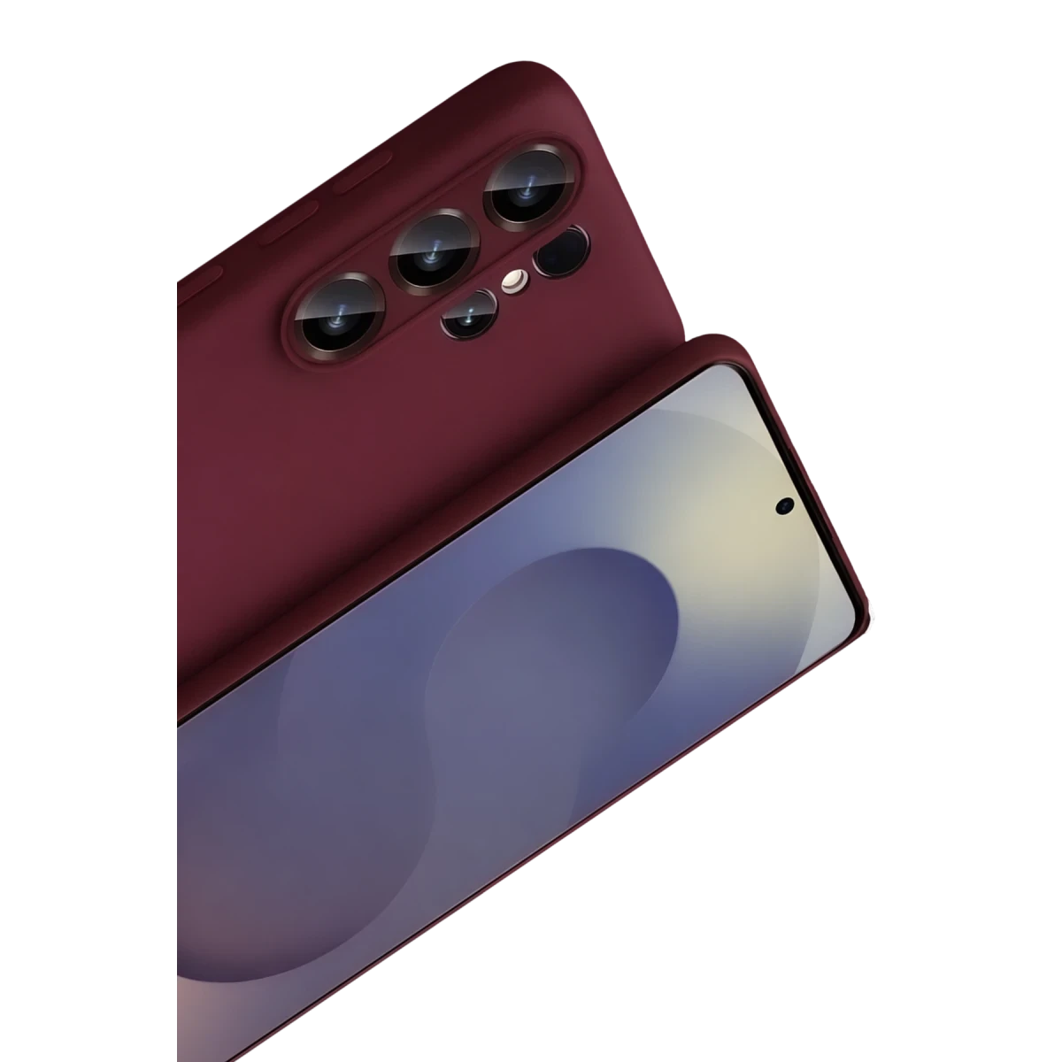 Samsung Galaxy S26 Ultra First Silikon - Bordo