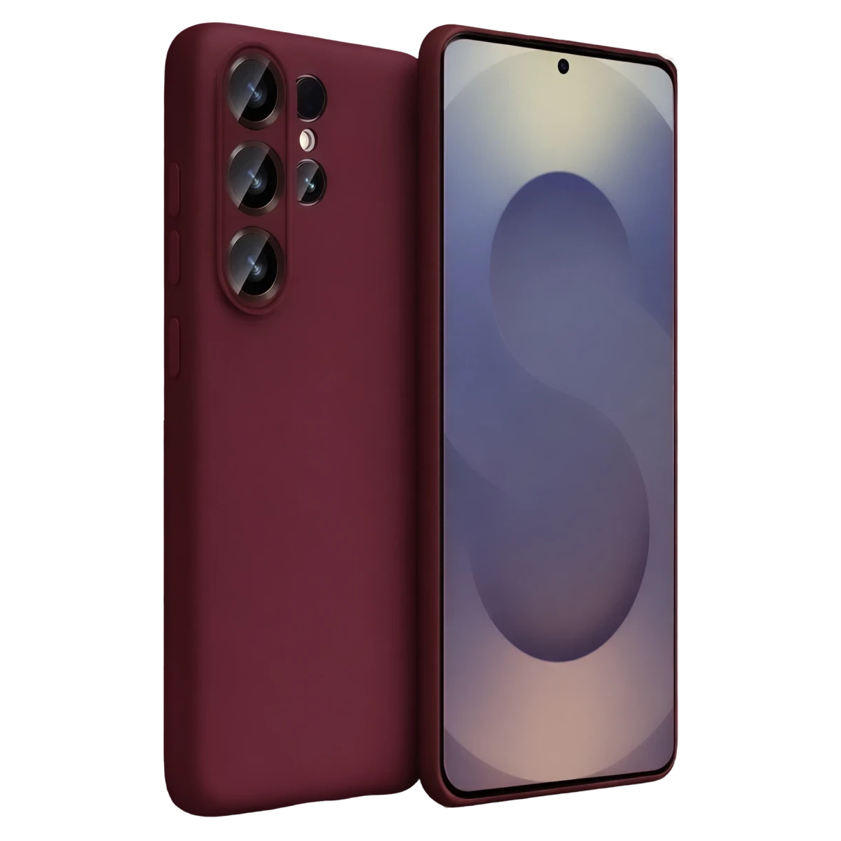 Samsung Galaxy S26 Ultra First Silikon - Bordo