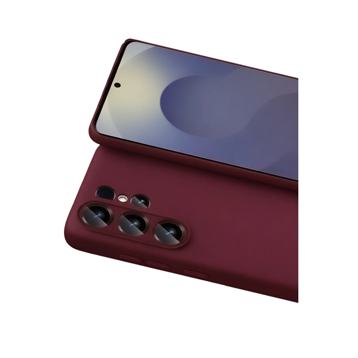 Samsung Galaxy S26 Ultra First Silikon - Bordo