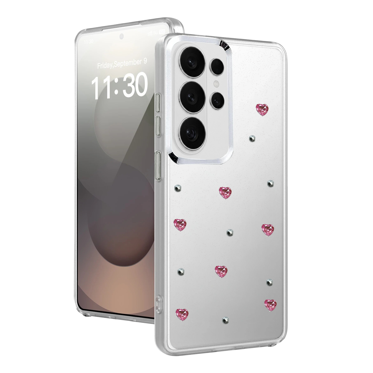 Samsung Galaxy S26 Ultra Fiyonk Desenli Kapak - Desen 3