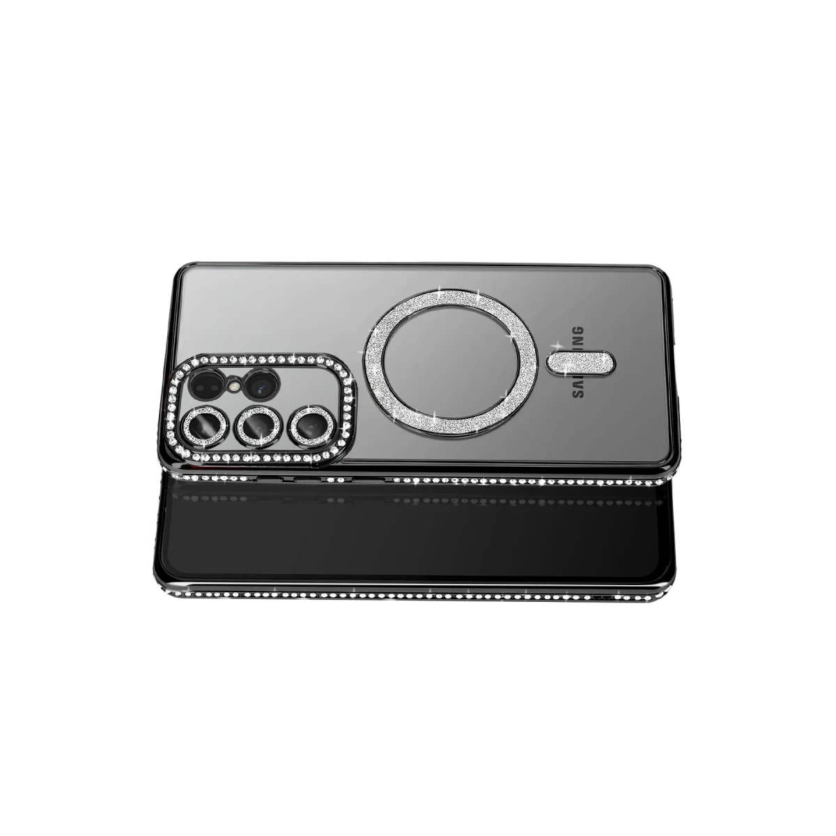 Samsung Galaxy S26 Ultra Joke Simli Magneticsafe Kılıf - Siyah