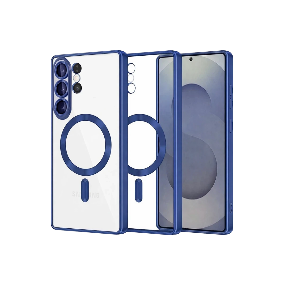 Samsung Galaxy S26 Ultra Kross Magneticsafe Kapak - Lacivert