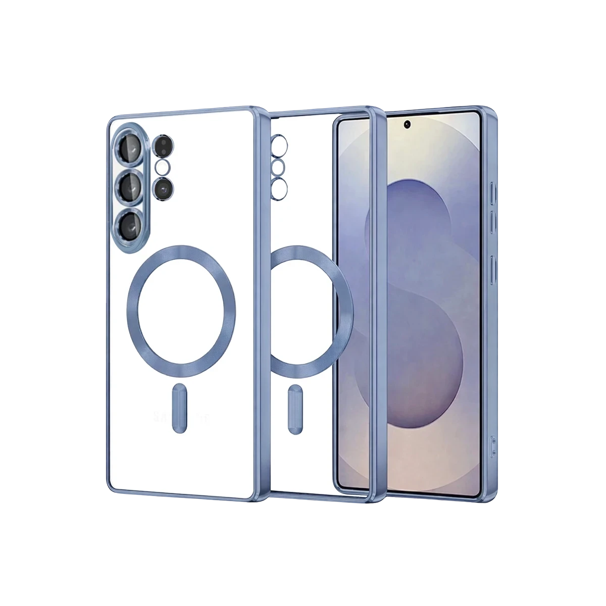 Samsung Galaxy S26 Ultra Kross Magneticsafe Kapak - Sierra Blue