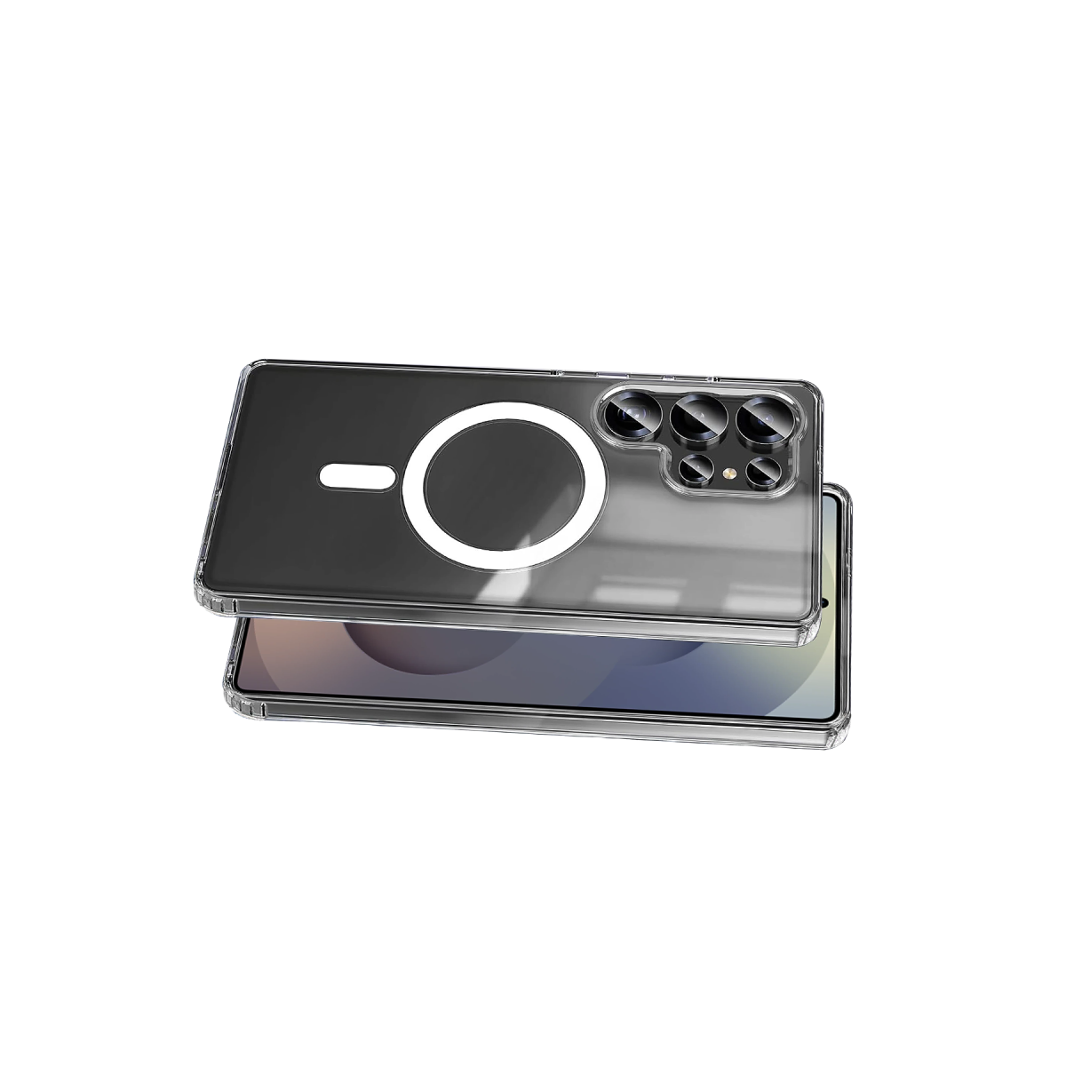 Samsung Galaxy S26 Ultra Magneticsafe Şeffaf Silikon - Şeffaf
