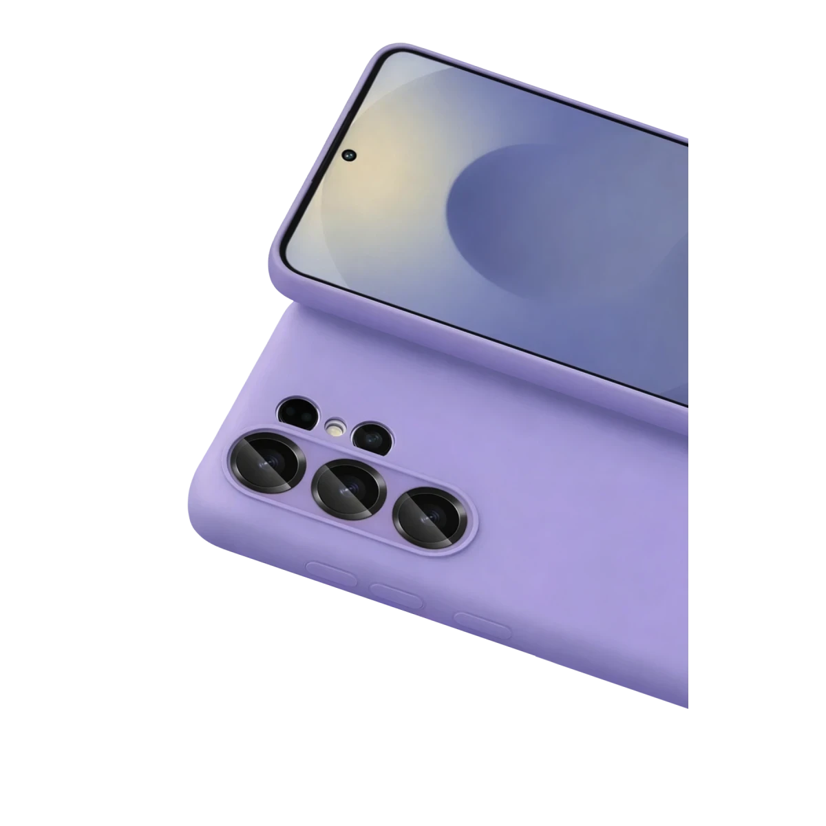 Samsung Galaxy S26 Ultra Nano içi Kadife Silikon - Lila