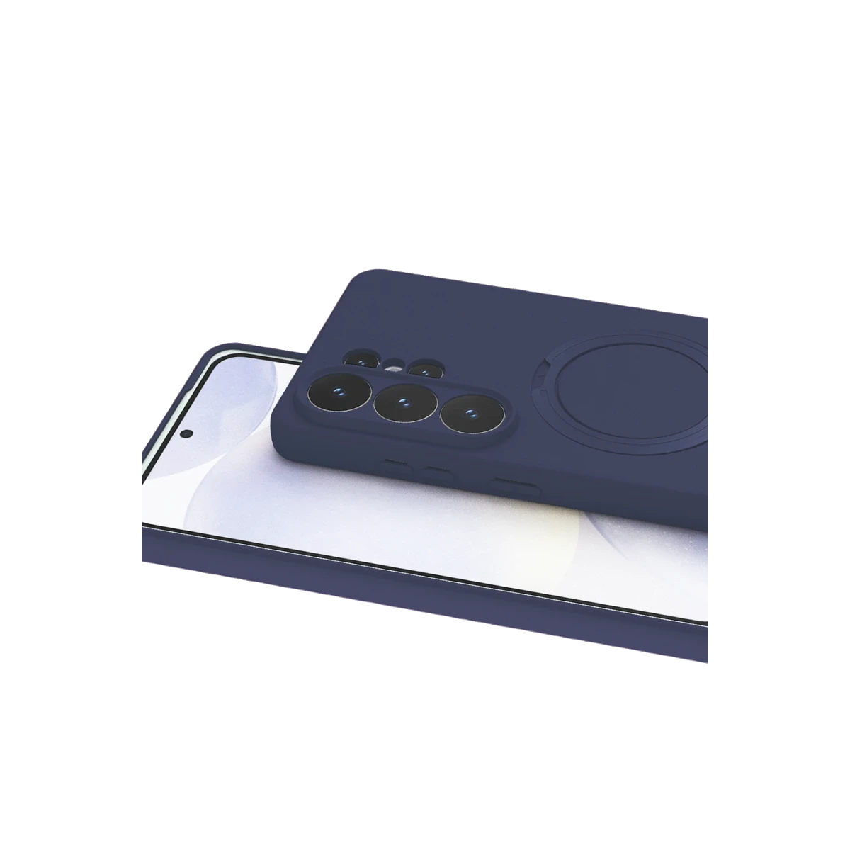 Samsung Galaxy S26 Ultra Regal Magsafe Standlı Kapak - Lacivert