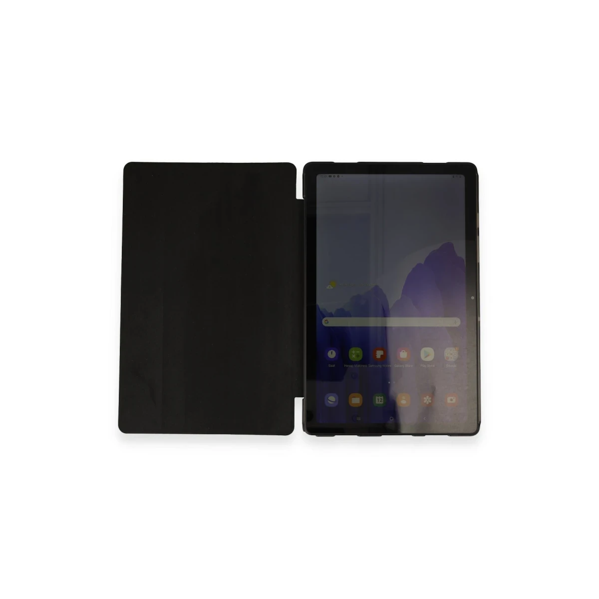 Samsung Galaxy T220 Tab A7 Lite 8.7 Kılıf Tablet Smart Kılıf - Siyah