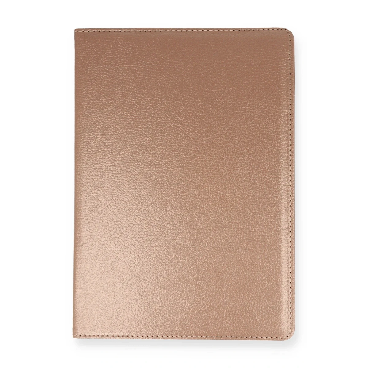 Samsung Galaxy T500 Tab A7 10.4 Kılıf 360 Tablet Deri Kılıf - Rose Gold
