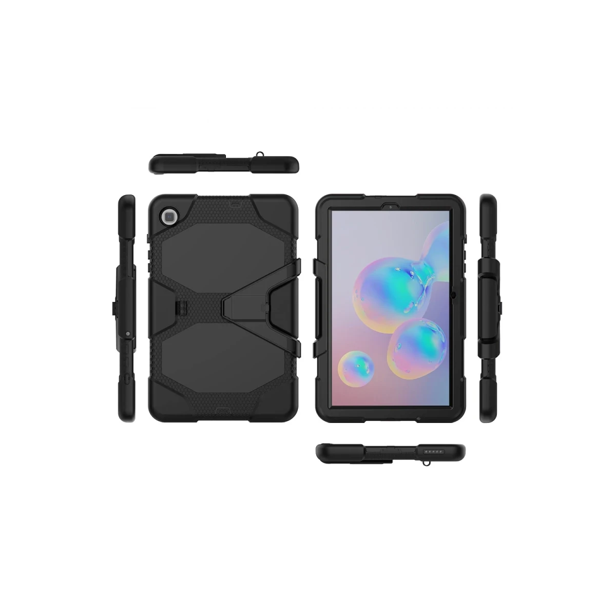 Samsung Galaxy T500 Tab A7 10.4 Kılıf Griffin Tablet Kapak - Siyah