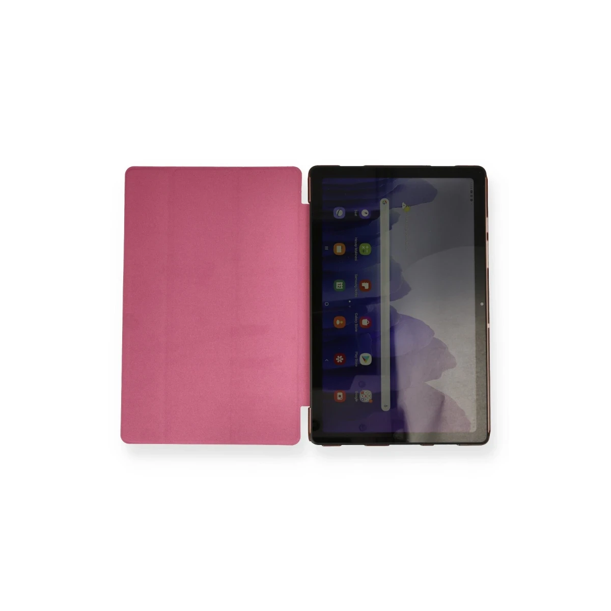 Samsung Galaxy T870 Tab S7 11 Kılıf Tablet Smart Kılıf - Pembe