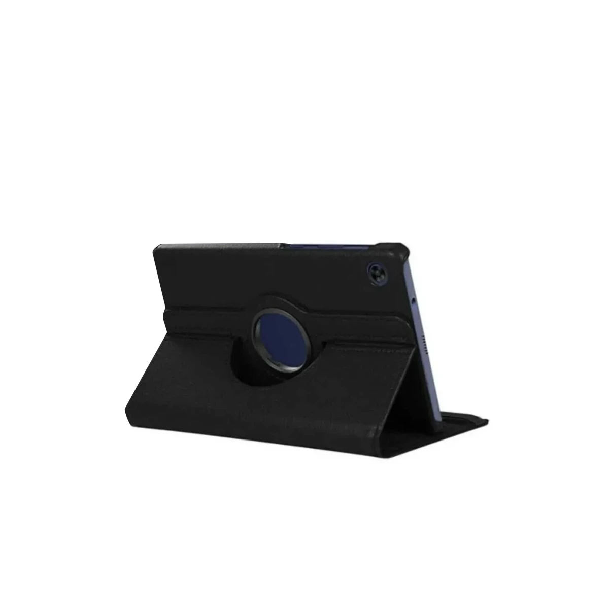 Samsung Galaxy Tab A11 360 Tablet Deri Kılıf - Siyah