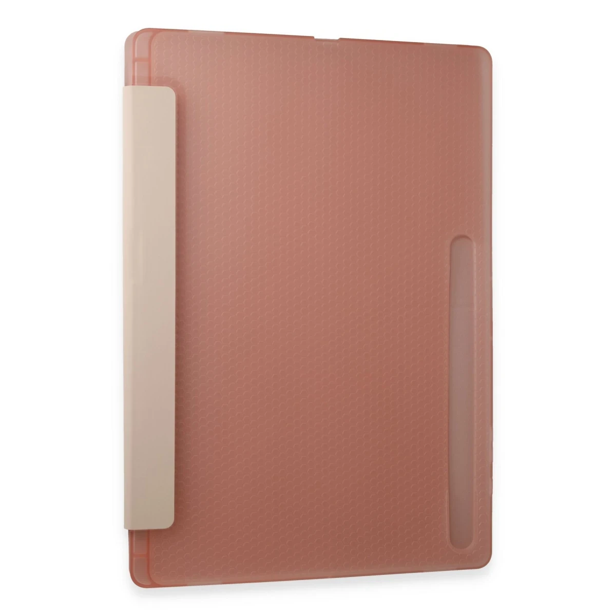 Samsung Galaxy Tab A9 Kılıf Kalemlikli Mars Tablet Kılıfı - Rose Gold