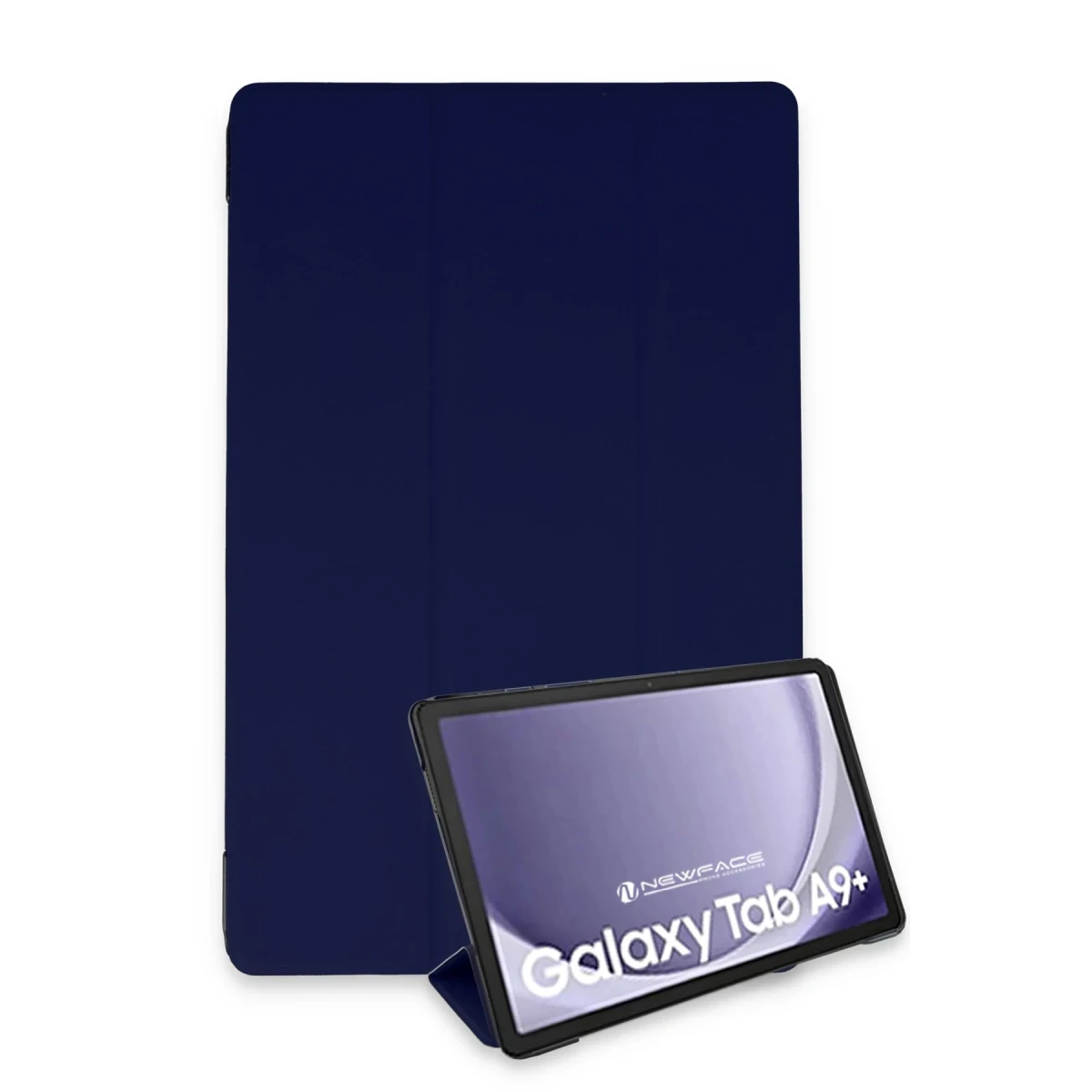 Samsung Galaxy Tab A9 Plus Kılıf Tablet Smart Kılıf - Lacivert