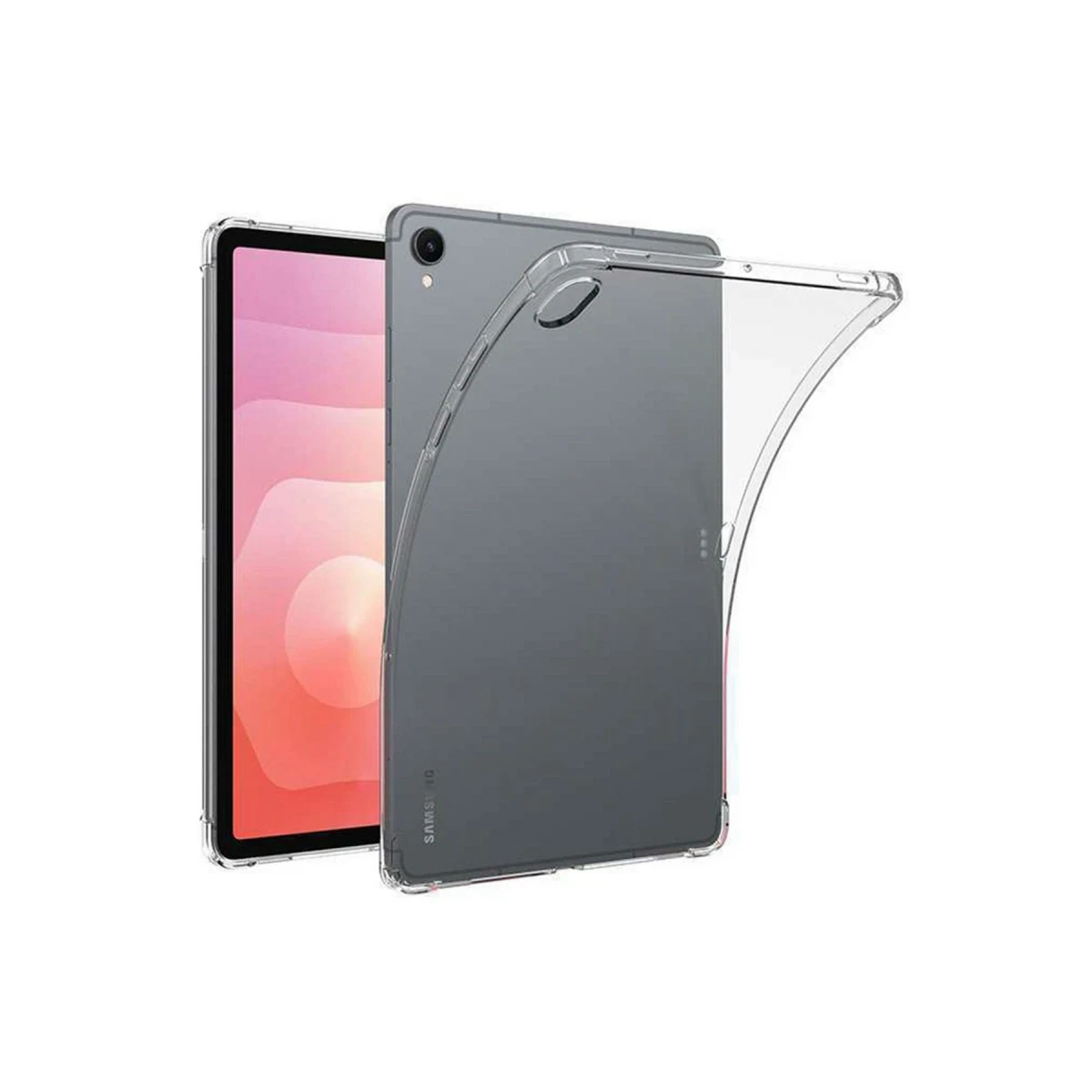 Samsung Galaxy Tab S11 Kılıf Anti Shock Tablet Silikon - Şeffaf