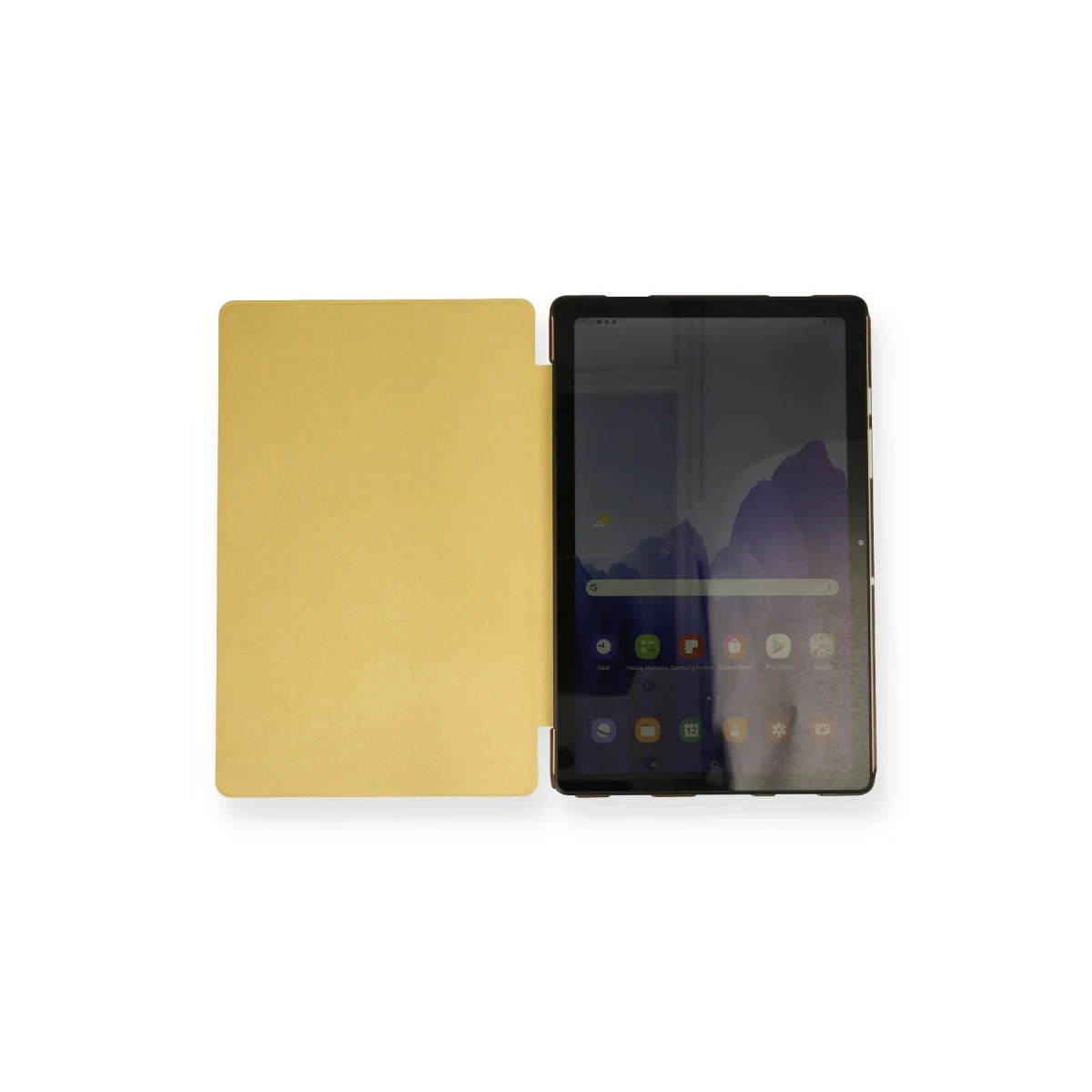 Samsung Galaxy X200 Tab A8 10.5 Kılıf Tablet Smart Kılıf - Gold