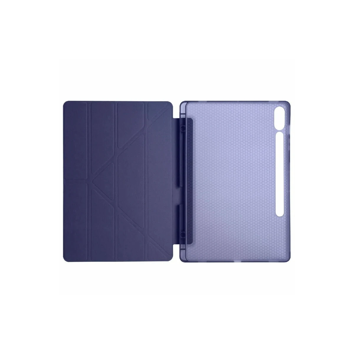 Samsung Galaxy X510 Tab S9 FE 11 Kılıf Kalemlikli Mars Tablet Kılıfı - Lacivert