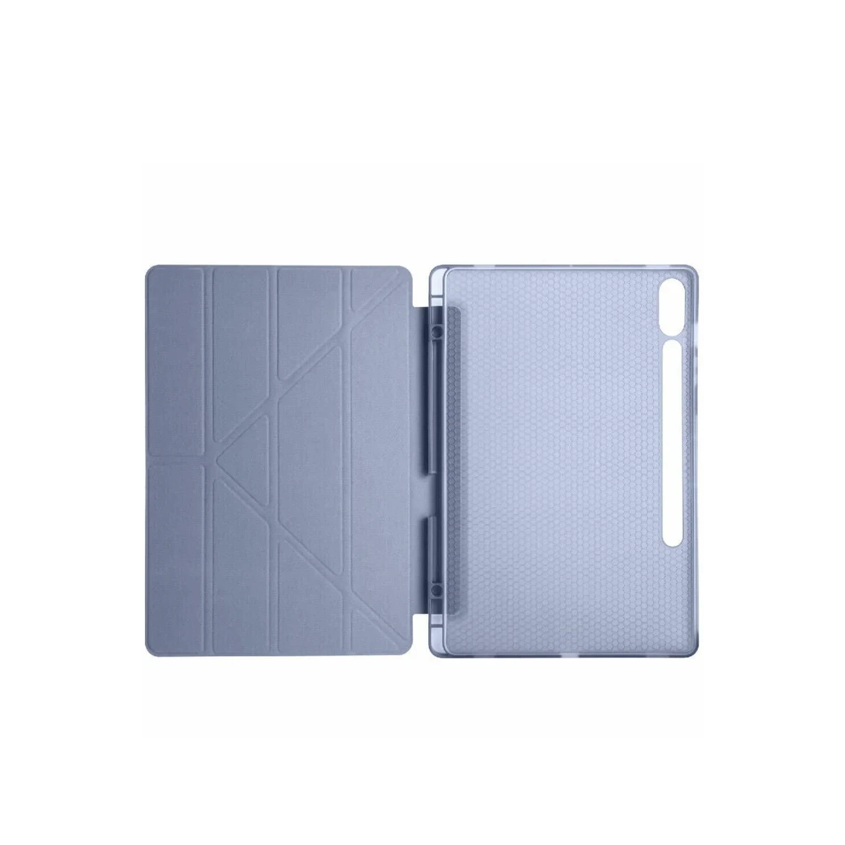 Samsung Galaxy X610 Tab S9 FE Plus 12.4 Kılıf Kalemlikli Mars Tablet Kılıfı - Lavender