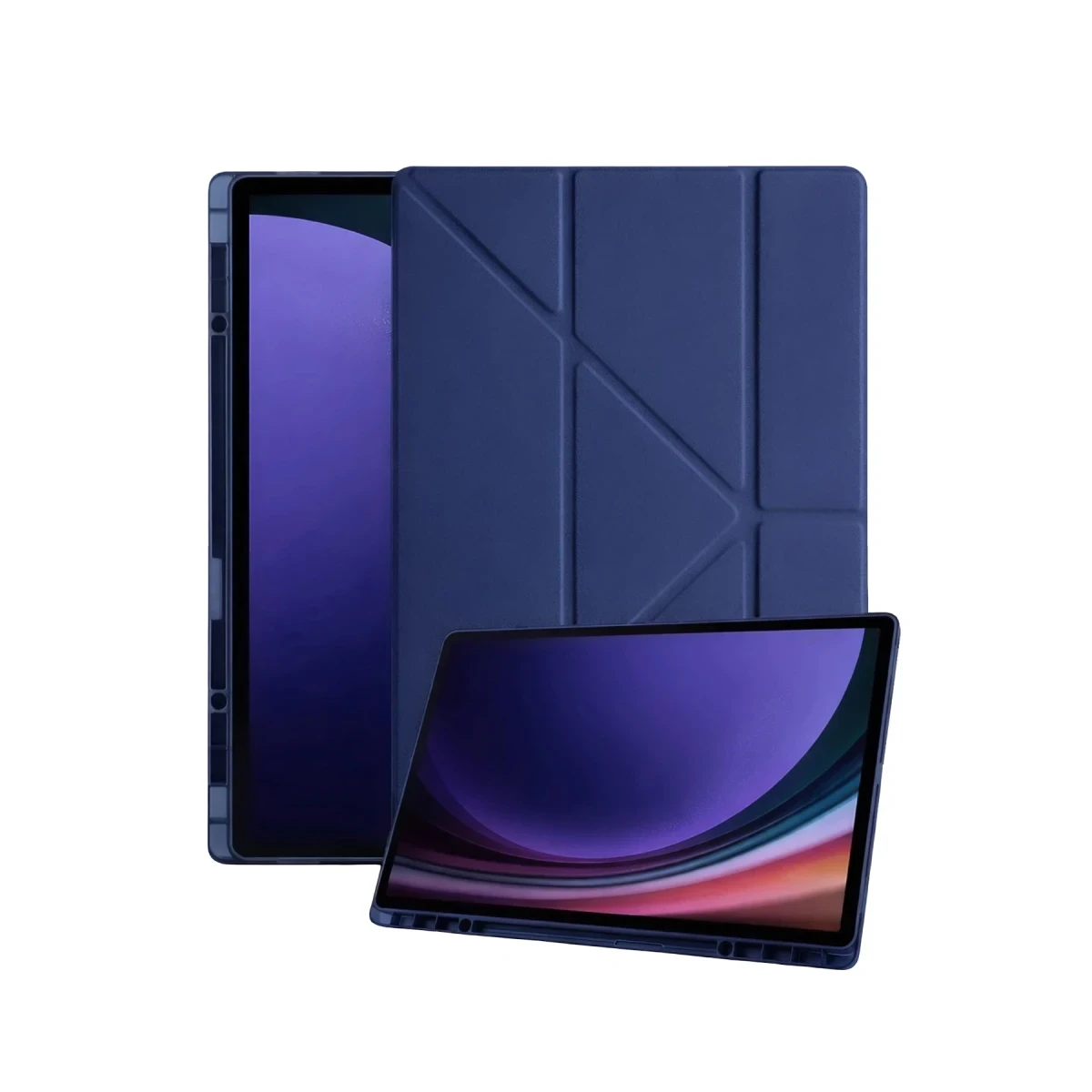 Samsung Galaxy X730 Tab S11 Kalemlikli Mars Tablet Kılıfı - Lacivert