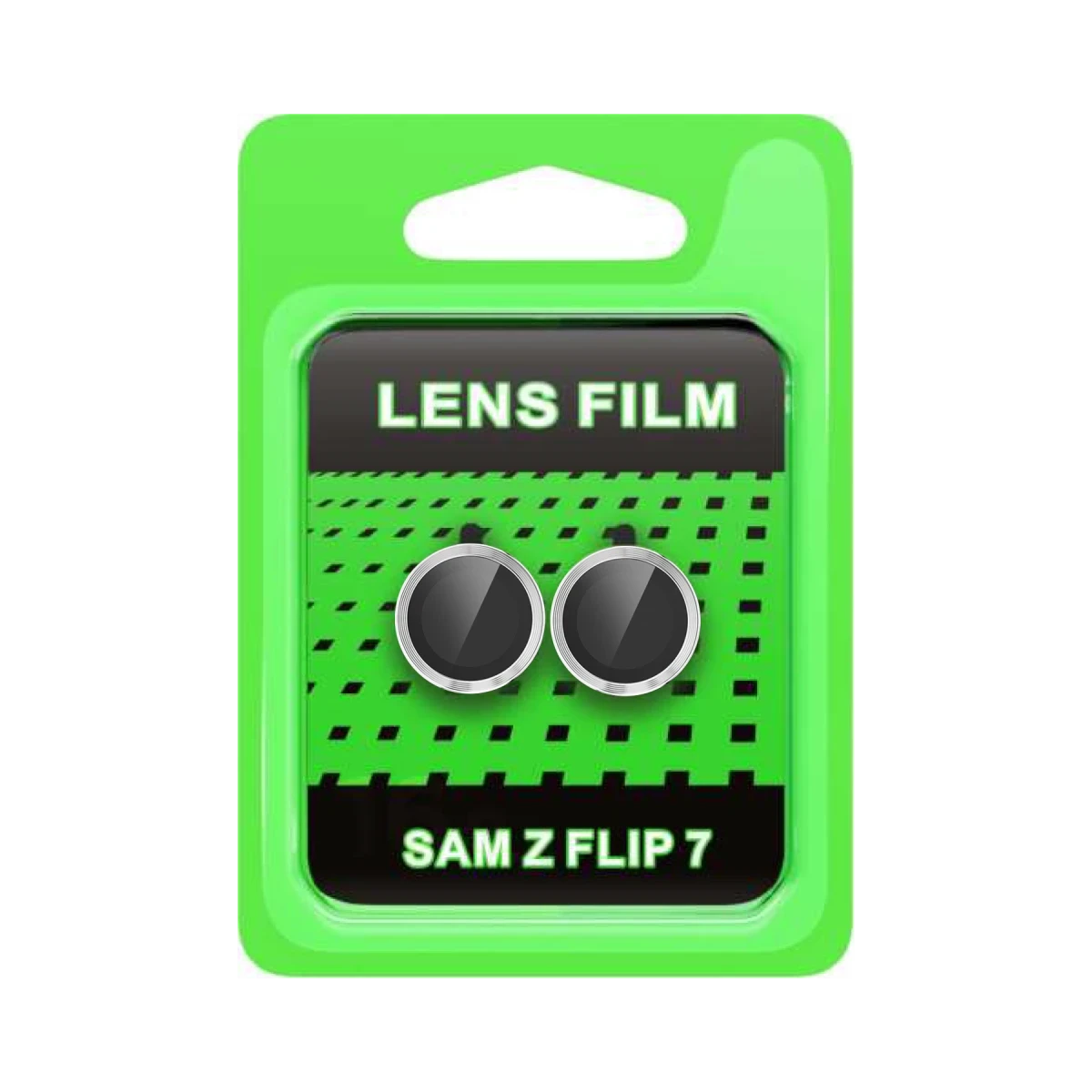 Samsung Galaxy Z Flip 7 Raze Metal Kamera Lens - Gümüş