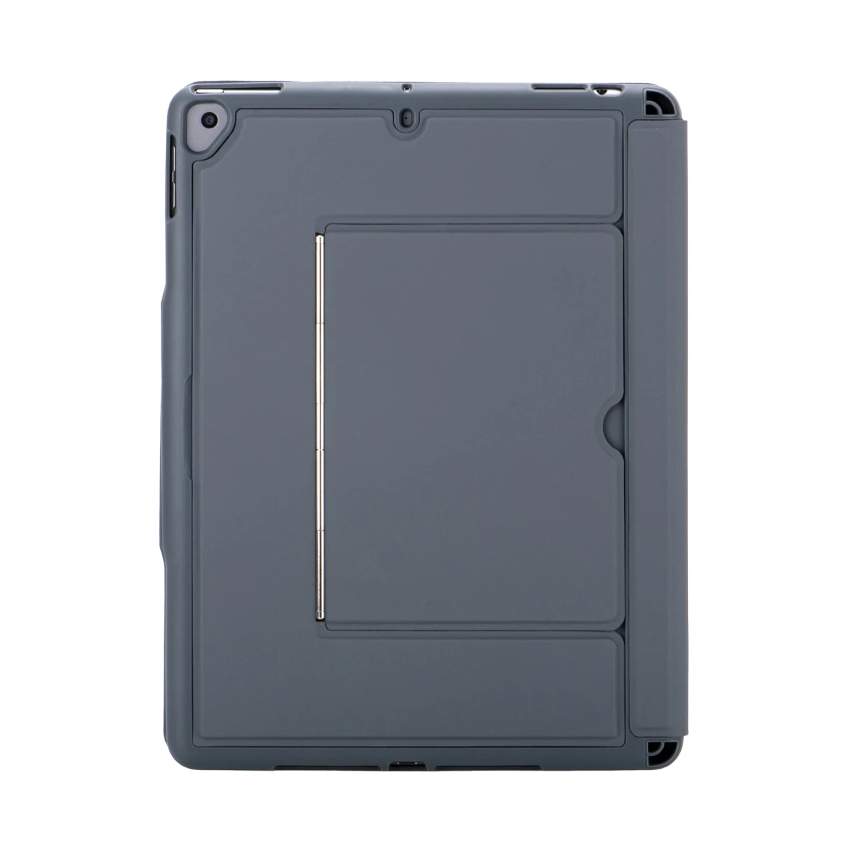Apple T5506D iPad 10.2 (9.Nesil) Kılıf Palermo Ledli Klavyeli Standlı Tablet Kılıfı - Siyah