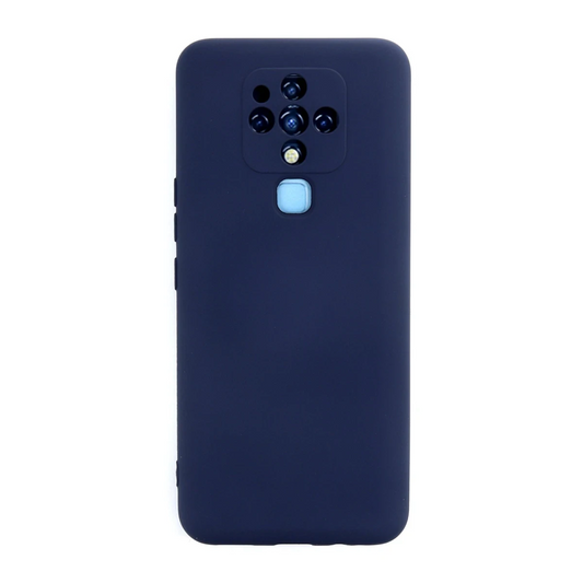 Tecno Camon 16 Kılıf Nano içi Kadife Silikon - Lacivert