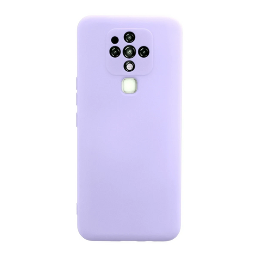Tecno Camon 16 Kılıf Nano içi Kadife Silikon - Lila