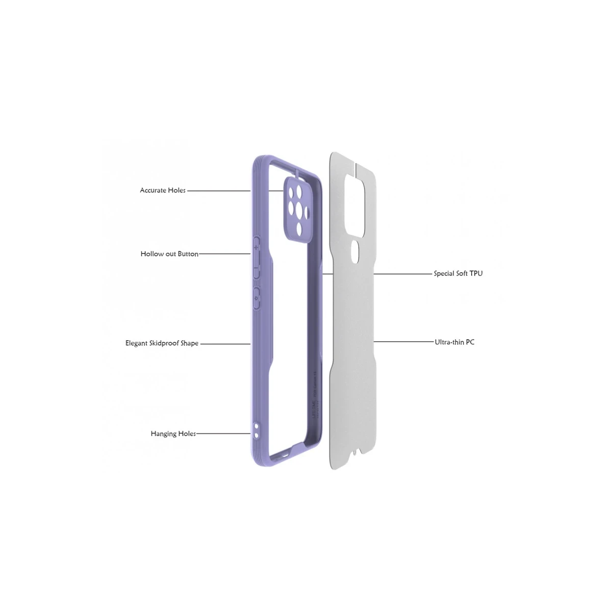 Tecno Camon 16 Kılıf Platin Silikon - Sarı