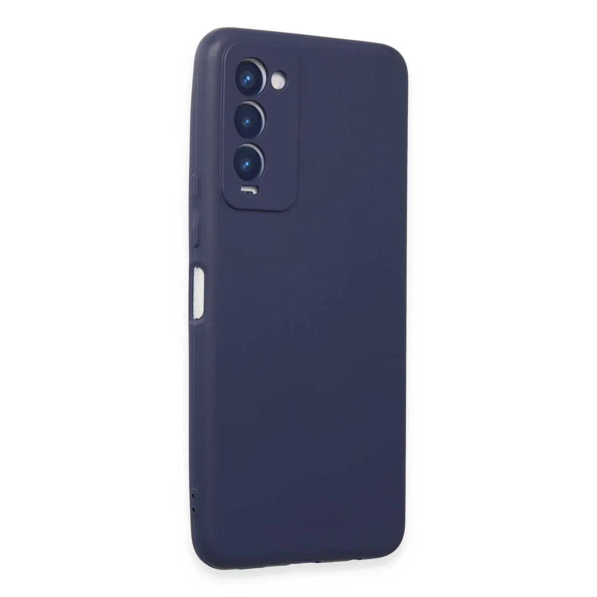 Tecno Camon 18 Kılıf First Silikon - Lacivert